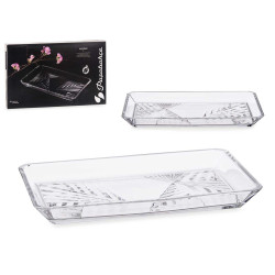 BANDEJA MADLEN CRYSTALINE 27,5 X 16,5CM