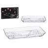 PLATEAU MADLEN CRYSTALINE 27,5 X 16,5CM