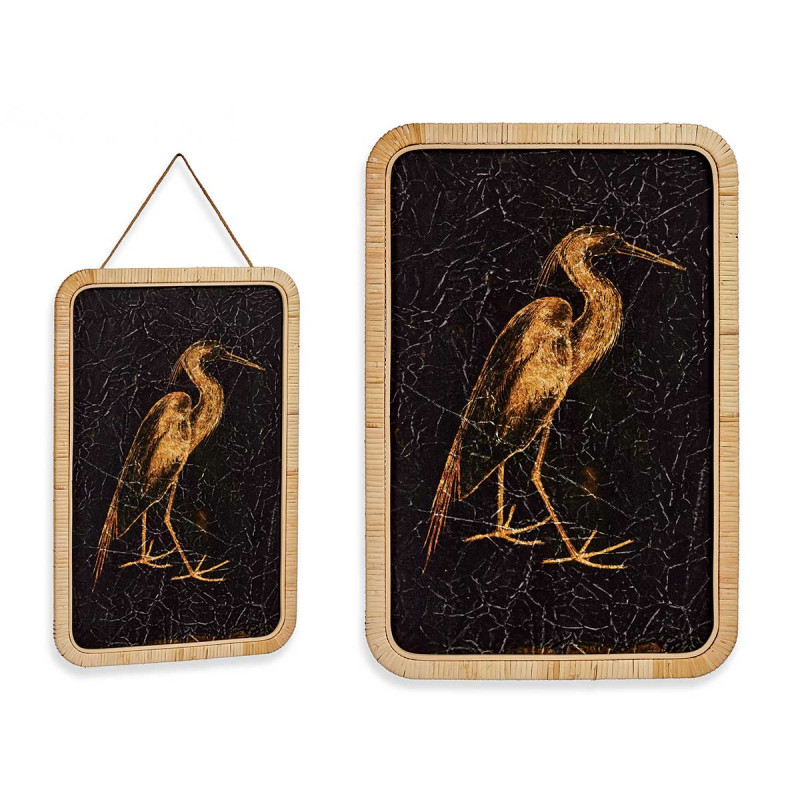 TOILE HERON DROITE 60X40CM