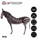 CUSCINO SILUETTE ZEBRA 78CM LUNGO