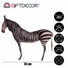 CUSCINO SILUETTE ZEBRA 78CM LUNGO
