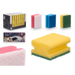 SET 3 SPUGNETTE TRIPLO USO ASSORTITE