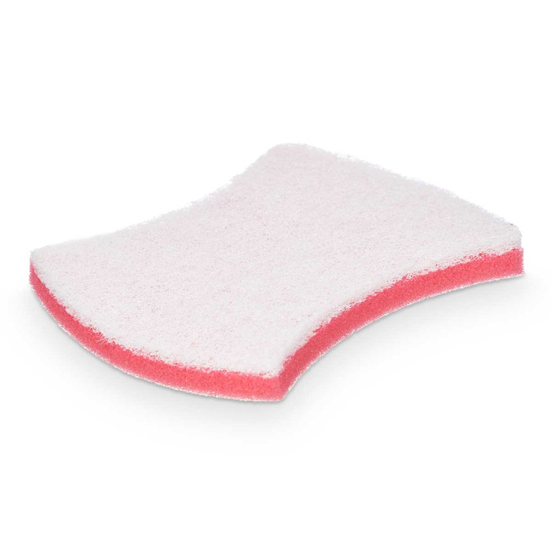 SET 2 BATHROOM CLEANING SCOURING PADS SOFT 