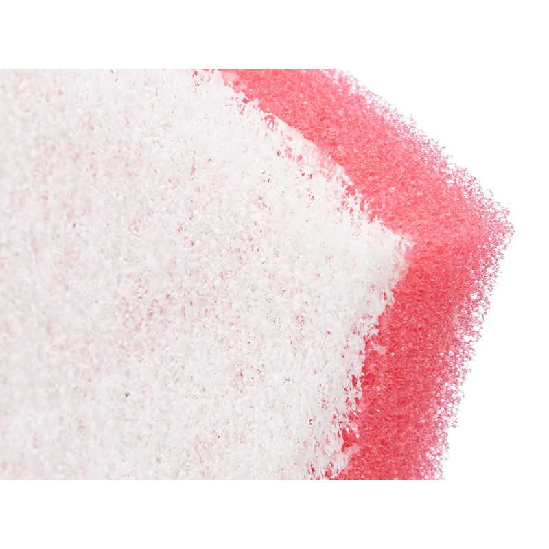 SET 2 BATHROOM CLEANING SCOURING PADS SOFT 