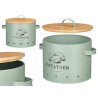 PANIER POMMES TERRE COUVERCLE BAMBOU VERT MENTHE 