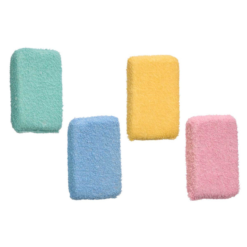 SET 2 SPUGNE RUVIDE ASSORTITE 4 COLORI