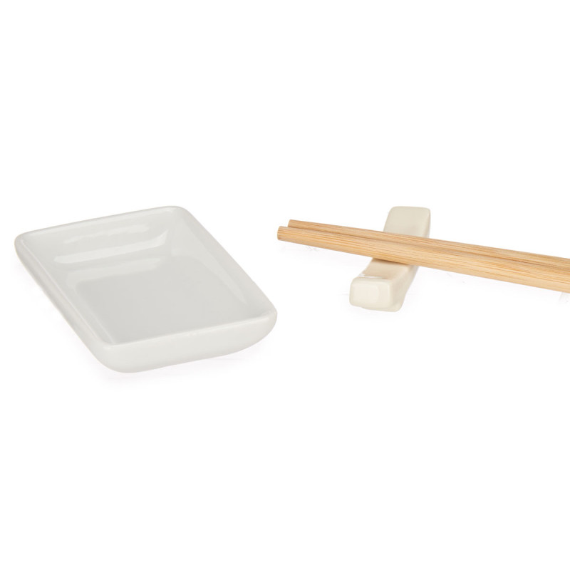 SET SUSHI BLANC 12 PIECES 