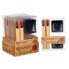 SET 6 BLACK BAMBU AND CERAMIC SUSHI PIECES 