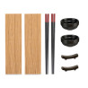 SET SUSHI CERAMICA E BAMBÙ 8 PEZZI