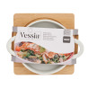 BANDEJA REDONDA COM BASE BAMBU 12,5CM 
