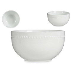 15CM ROUND PORCELAIN BOWL WITH TRIMMING 