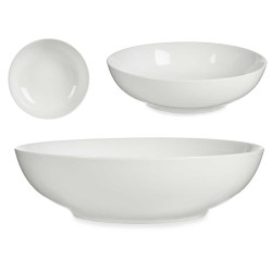 32CM ROUND PORCELAIN SALAD BOWL 