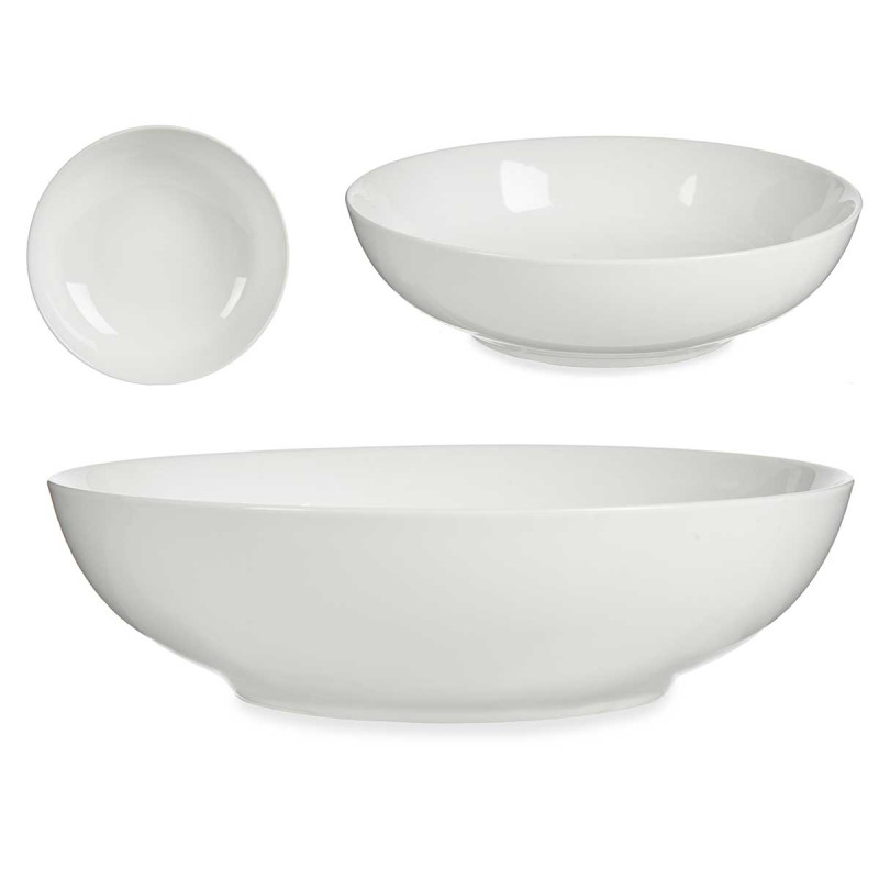 32CM ROUND PORCELAIN SALAD BOWL 