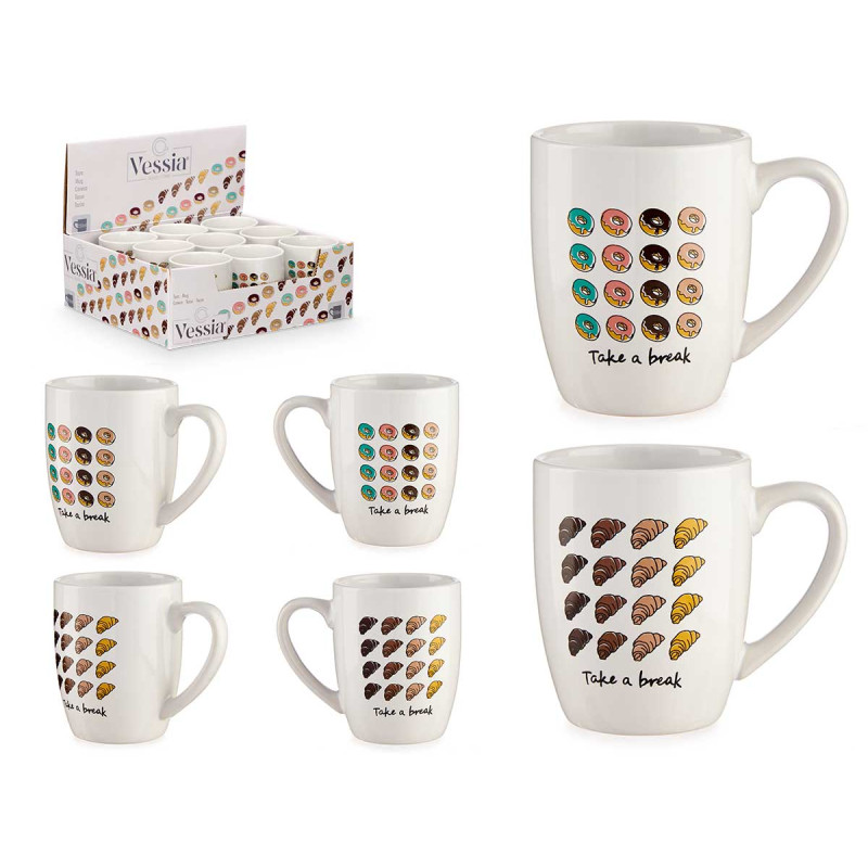CANECA PORCELANA SWEET SORT 2 DESENHOS 