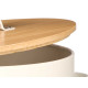 CONTENITORE PER PATATE TAPPO BAMBU CREMA