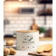 CONTENITORE PER PATATE TAPPO BAMBU CREMA