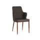 FAUTEUIL GRIS CLASSIQUE LOSANGES 
