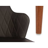 FAUTEUIL GRIS CLASSIQUE LOSANGES 