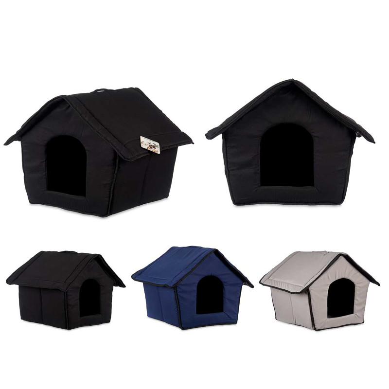 CASETTA ANIMALE DOMESTICO IMBOTTITA GRD ASSOR 3COL