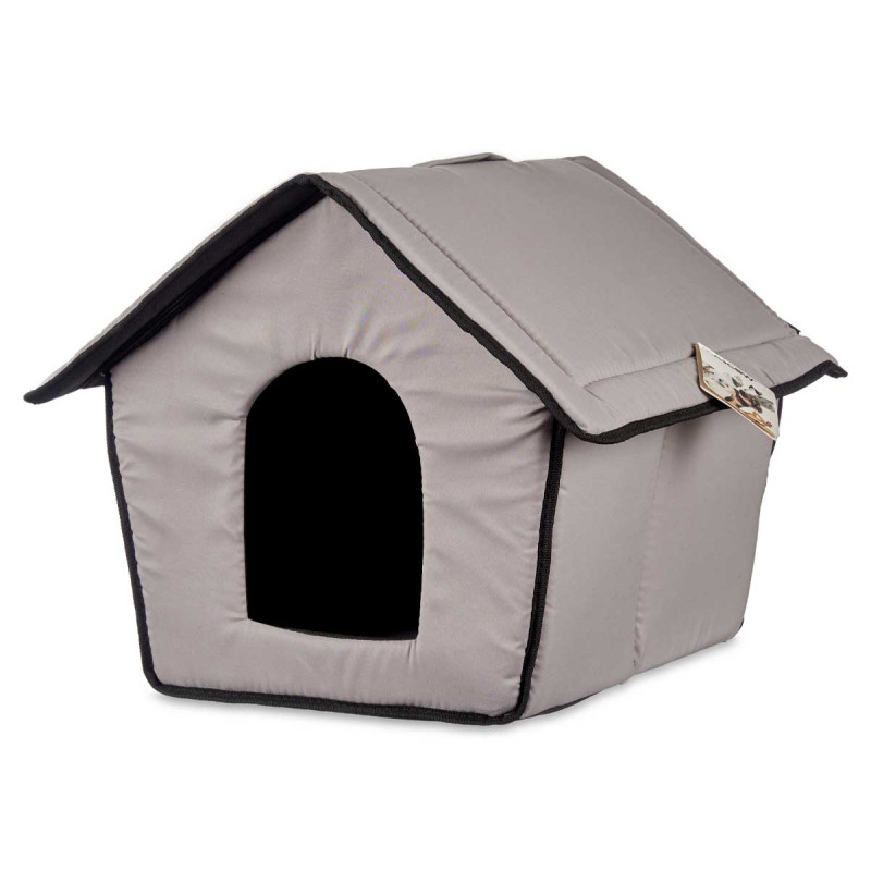 PADDED MEDIUM PET HOUSE ASSORT 3 COLOURS 