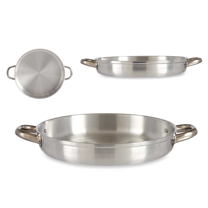 FRIGIDEIRA ALUMINIO COM PEGAS 28CM 