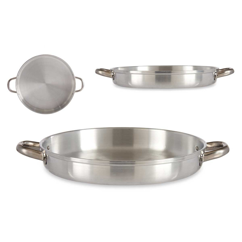 PENTOLA ALLUMINIO CON MANIGLIE 30CM