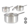 CAÇAROLA ALUMINIO COM TAMPA 24CM 