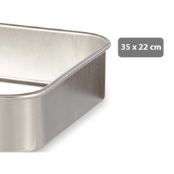 RUSTIDERA ALUMINIO 35X22CM