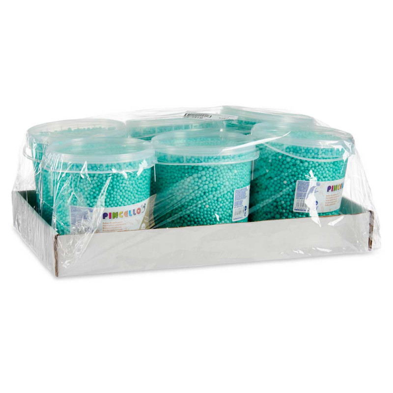 GREEN POLYSTYRENE BALL JAR