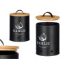 PANIER AILS COUVERCLE EN BAMBOU NOIR