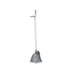 SET PELLE À POUSSIÈRE ET BROSSE ARGENT GRAND