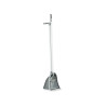 SET PELLE À POUSSIÈRE ET BROSSE ARGENT GRAND