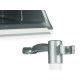 SET PELLE À POUSSIÈRE ET BROSSE ARGENT GRAND