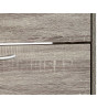 PORTA SCARPE LEGNO 2 PIANI GRIGIO SCURO