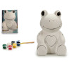 BIG PAINTING MONEY BOX FROG FORM