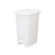 BALDE DO LIXO 25L PEDAL BRANCO