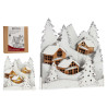 PAESE LEGNO BIANCA ALBERO BRILLANTINI C/LUZ