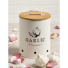GARLIC KEEPER BAMBOO LID