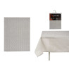 140X180CM GREY STAR STAIN RESIST CANVAS TABLECL 