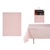 TOALHA MESA LONA ANTIMANCH 140X180CM ESTRELA ROSA