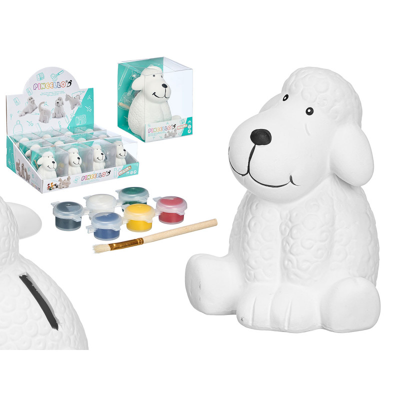 CHIEN CERAMIQUE POUR PEINDRE