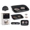 ASSORTED 2 COLOURS FEEDER AND TROUGH WITH TRAY 