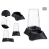 0,65L ANTHRACITE RESERVE PLASTIC FOOD BOWL TROUGH 