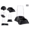 3,5L RESERVE ANTHRACITE PLASTIC FOOD BOWL TROUGH 