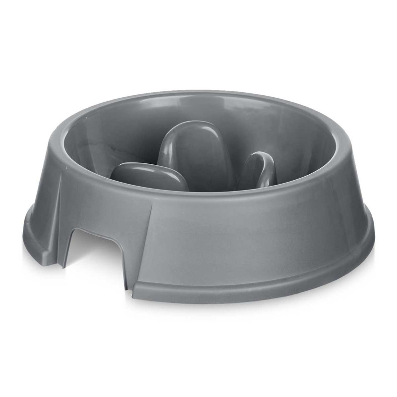 ASSIETTE PLASTIQUE ALIMENTATION LENTE ANTHRACITE