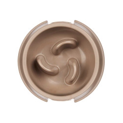 BEIGE PLASTIC SLOW FOOD BOWL 