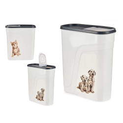 SECCHIO EROGATORE CIBO PLASTICA 4L