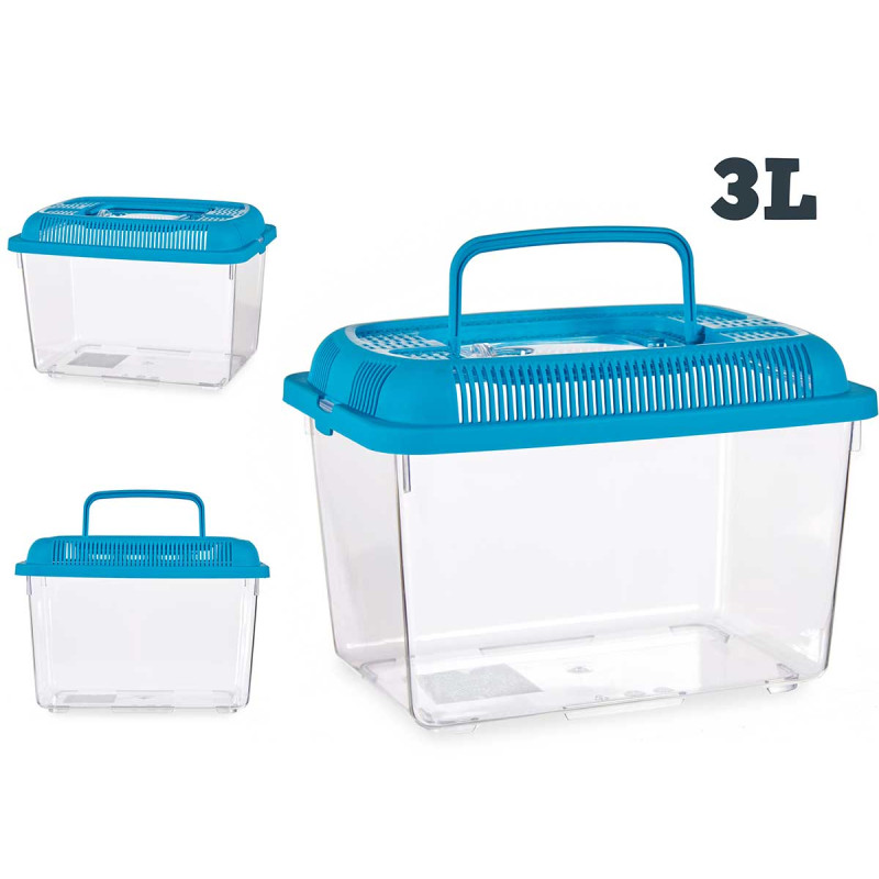 ACQUARIO MEDIO 24X17CM CON MANICO BLU 