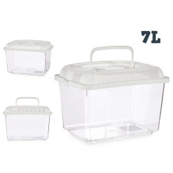 ACQUARIO GRANDE 30X20CM CON MANICO BIANCO 