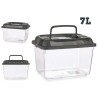 ANTHRACITE 30X20CM BIG FISH TANK WITH HANDLE 